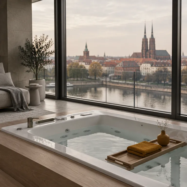 Apartament z jacuzzi we Wrocławiu – elegancki wybór w samym sercu miasta